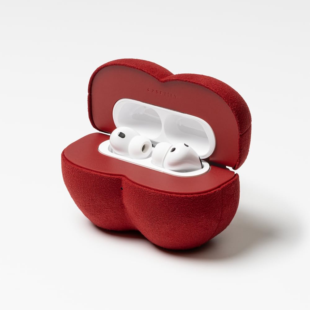 Amazon.com: CASETiFY Red Cherry AirPods Pro 3 Case with Ring [2-in